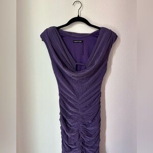 Shein Sparkly Ruched Dress